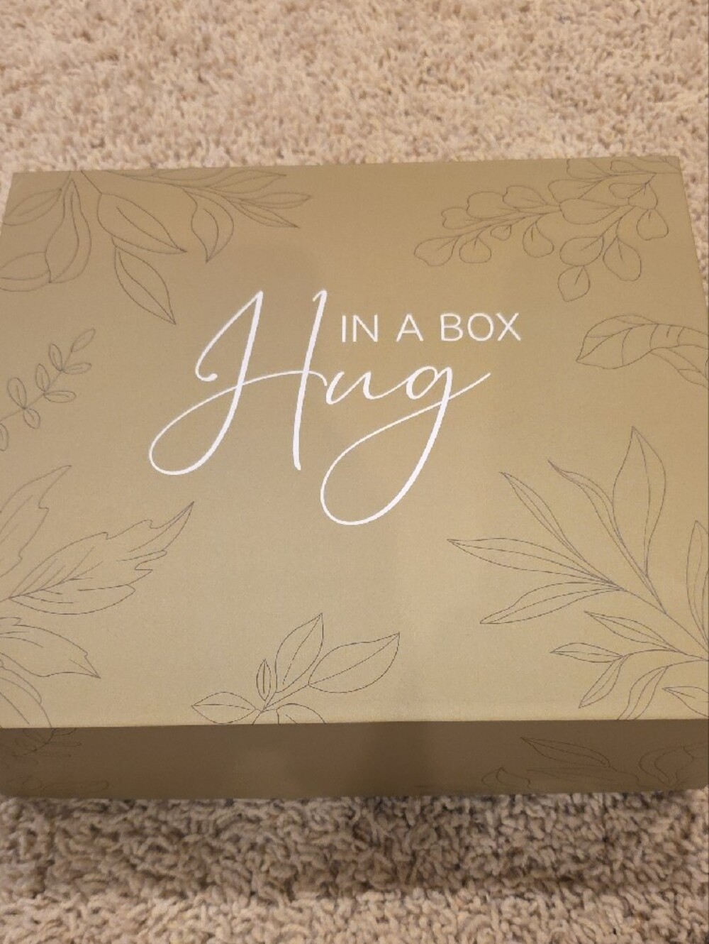 Hug In A Box. Sympathy Gift Box - Picture 2 of 2